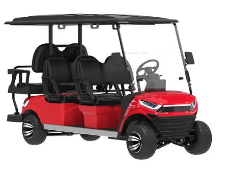 4+2 Personen Elektro Golfcart