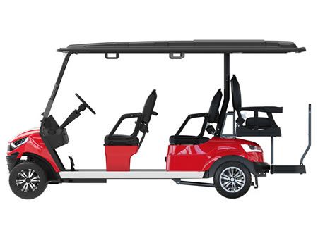 4+2 Personen Elektro Golfcart