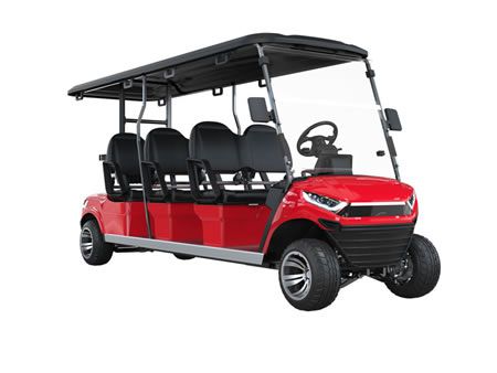 6 Personen Elektro Golfcart