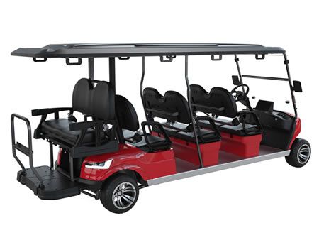 6+2 Personen Elektro Golfcart