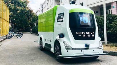 Als autonomes Lieferfahrzeug